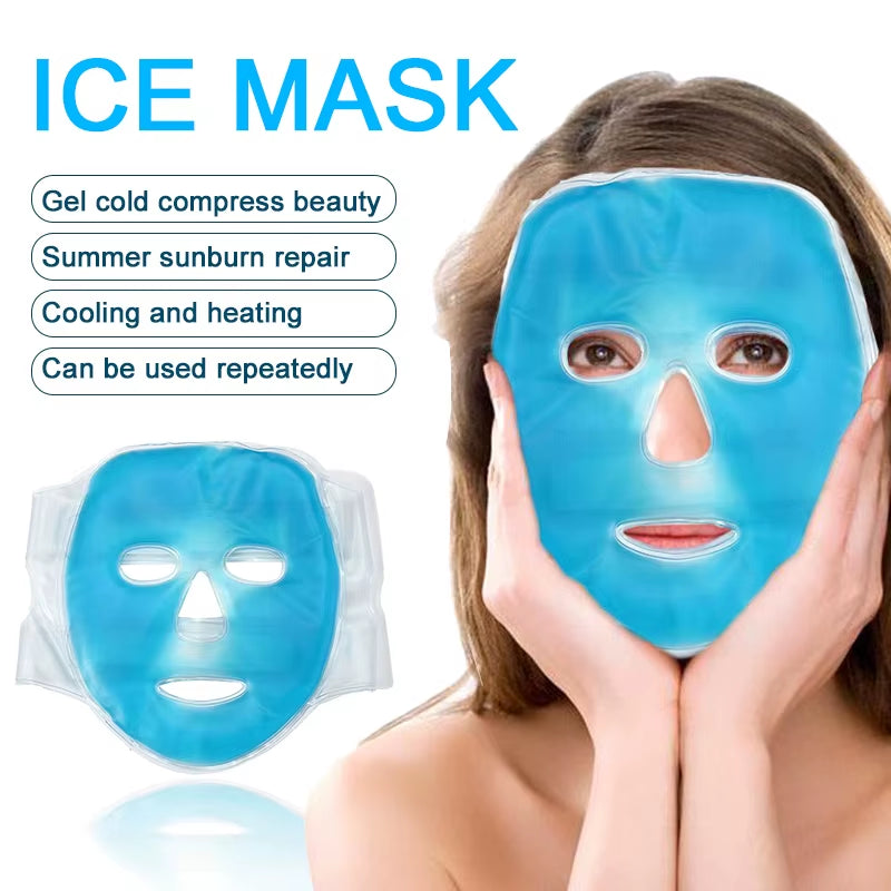 Cooling Ice Face Care Mask Stabilize the Skin Relaxing Sleep Gel Fatigue Relief Remove Dark Circles Face Pad Care Mask Dropship